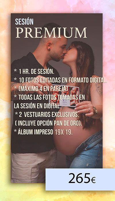 Sesión Embarazo PREMIUM